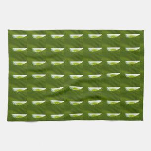 Zen Liebe Green Lotus Leaf Wasserfall Handtuch