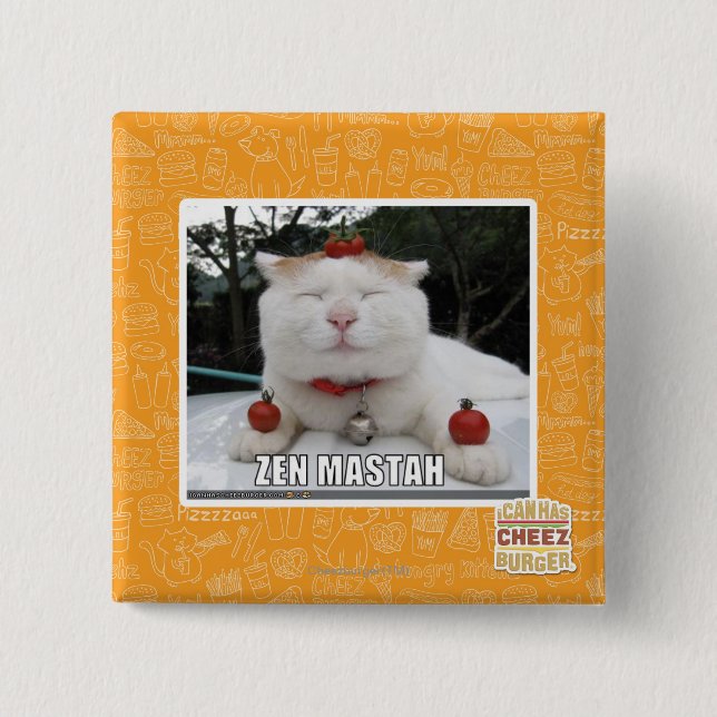 Zen Mastah Button (Vorderseite)