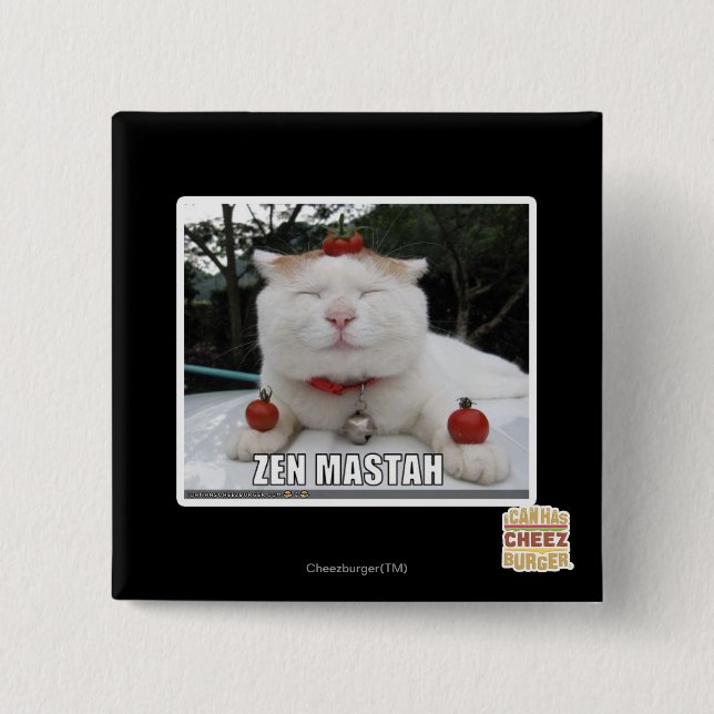 Zen Mastah Button (Vorderseite)