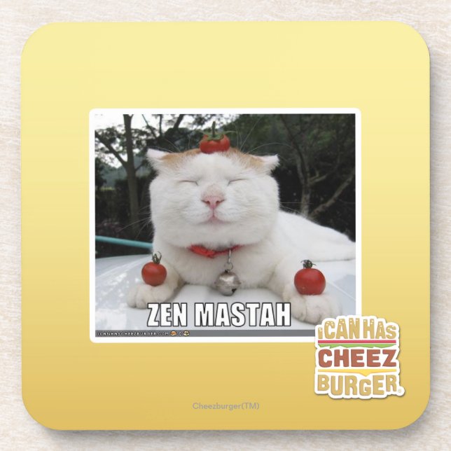 Zen Mastah Untersetzer (Vorderseite)