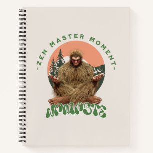 Zen Master Moment Namaste - Bigfoot Maditation Notizbuch