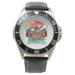 Zen Master Moment - Namaste Funny Bigfoot Armbanduhr