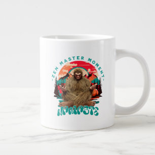 Zen Master Moment - Namaste Funny Bigfoot Jumbo-Tasse