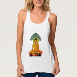 Zen Meditation "Sit. Bleibe." Shirt