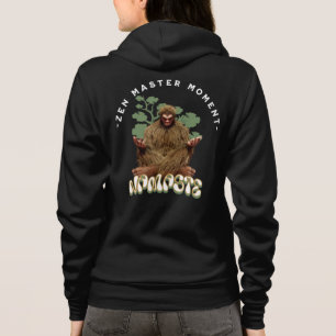 Zen-Meister-Moment Namaste - Bigfoot-Meditation Hoodie
