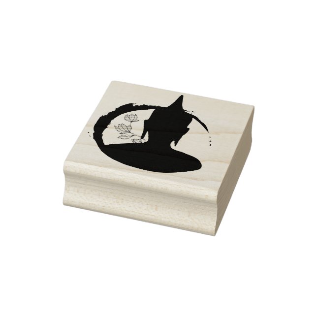 Zen Mindfulness Coach Gummistempel (Stempel)