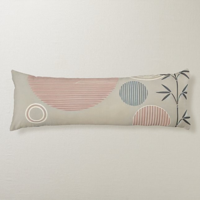 Zen Minimalistisch Design Seitenschläferkissen (Vorderseite)