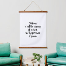 Zen-Motivationszitat-Wandkunst | Minimalistischer