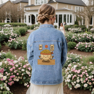 Zen Noodles Meditation Jeansjacke