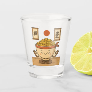 Zen Noodles Meditation Schnapsglas