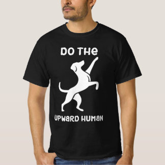 Zen Paws männlicher schwarzer T - Shirt