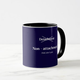 Zen-Philosophie Loslassen Geschenk für Ihn Sie Kaf Tasse