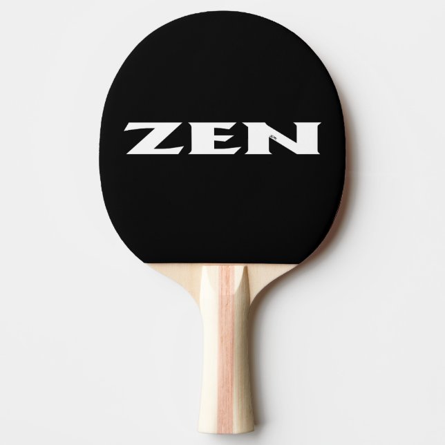 Zen-Pingpongpaddel Tischtennis Schläger (Vorderseite)