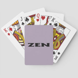 Zen-Poker-Spielkarten Spielkarten