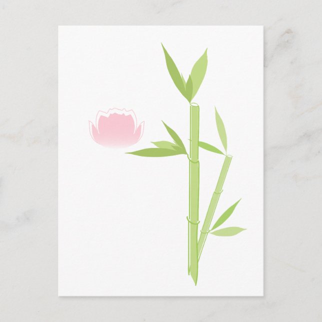 Zen Postkarte (Vorderseite)