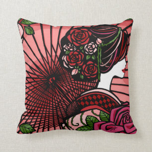 Zen "princesse rose" coussin de SajuArt