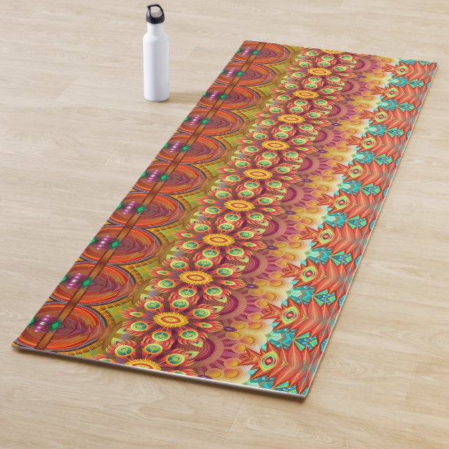 Zen Prints: Hot Yoga Mats on Zazzle! Yogamatte (Beispiel)