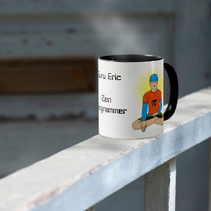 Zen Programmer Moderner Buddha Tasse