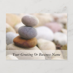 Zen Rock Garden Postkarte
