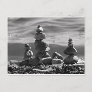 Zen Rocks Postkarte