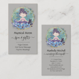 Zen rocks Yoga Wellness-Center Massage Therapeut B Visitenkarte