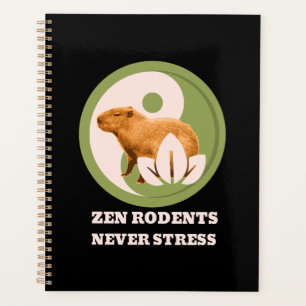 Zen Rodents stress Capybara Planer