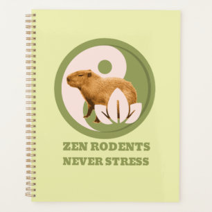 Zen Rodents stress Capybara Planer