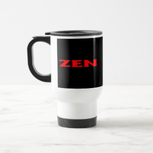 Zen Rot-Reiseschmuck Reisebecher