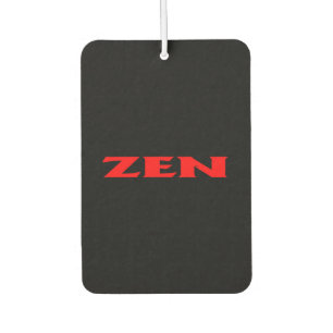 Zen-Rotkarosse Autolufterfrischer