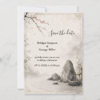 Zen Sakura Hochzeit Botanische Harmonie