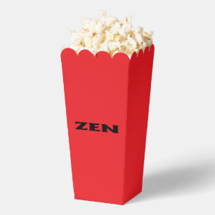 Zen-schwarz-rote Popcornboxen Geschenkschachtel