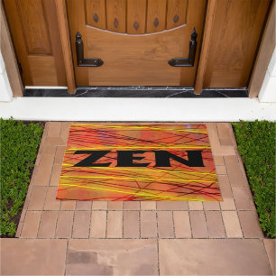 Zen-Schwarzdraht-Türmchen Fußmatte