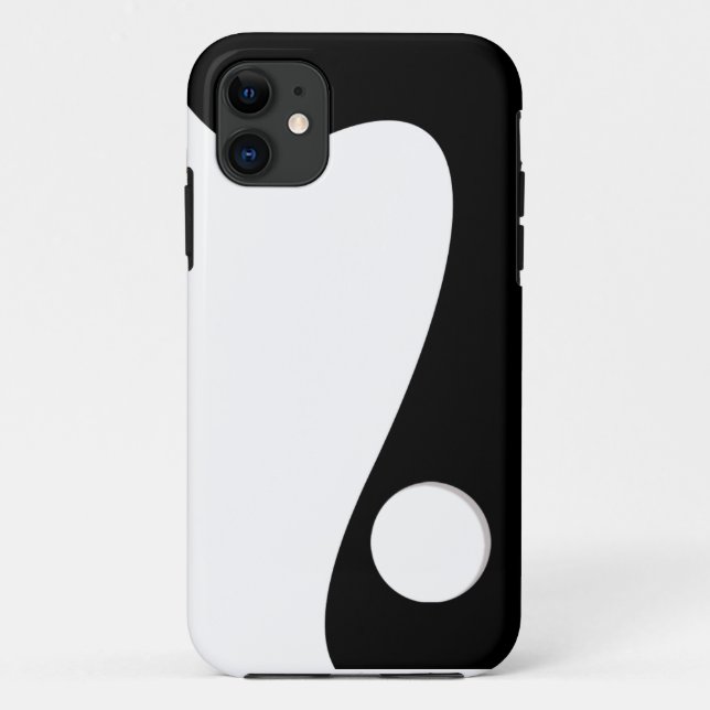 Zen Schwarzweiss-iPhone 5 Kasten Case-Mate iPhone Hülle (Rückseite)