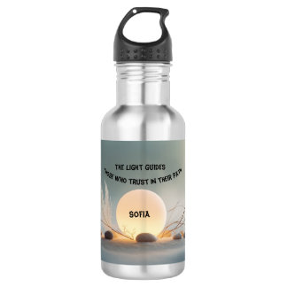 Zen Serenity 18oz Full Wrap Bottle Edelstahlflasche