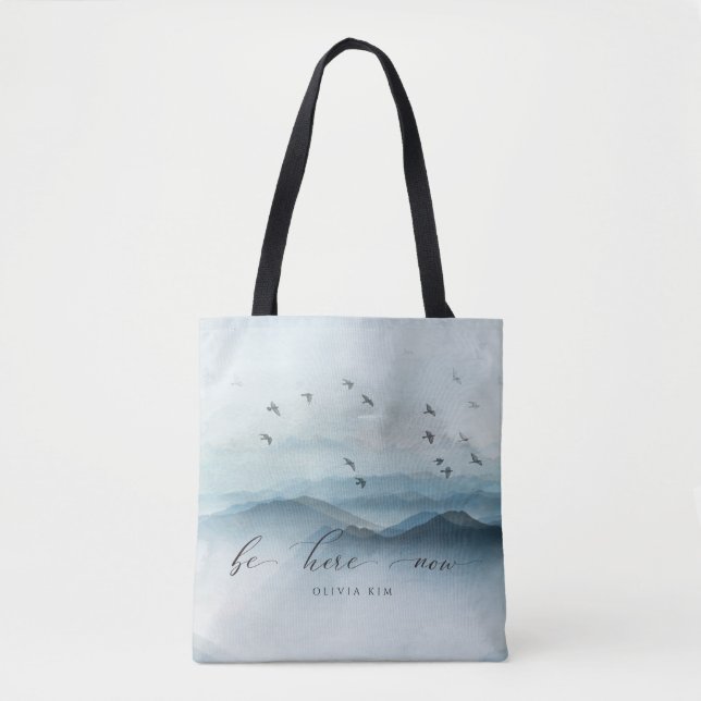 Zen sind jetzt hier, um zu halten tasche (Vorderseite)