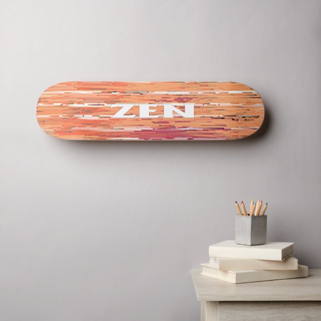 Zen-Skateboard Skateboard (Wandkunst (Horz))