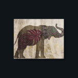 Zen-Stammeselephant Leinwanddruck<br><div class="desc">Zen Stamm asiatische Elefant. Künstler: Sharon Chandler. Bild-ID: 152931GG.</div>