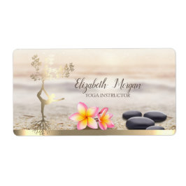 Zen-Steine, Blume, Goldene Bäume Frauen Silhouette