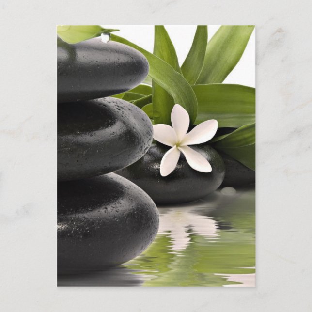 Zen Stones Postkarte (Vorderseite)