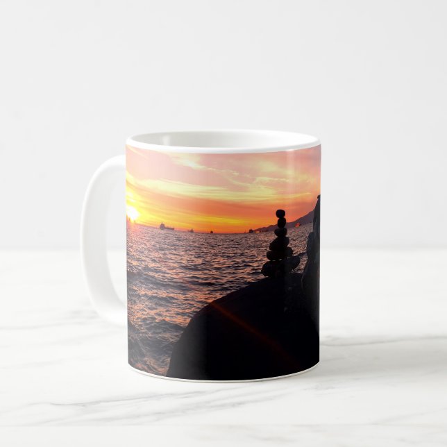 Zen Sunset Serenity Mug (Devant gauche)