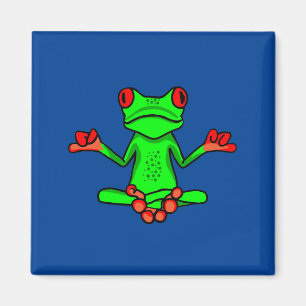 Zen Tree Frog Magnet