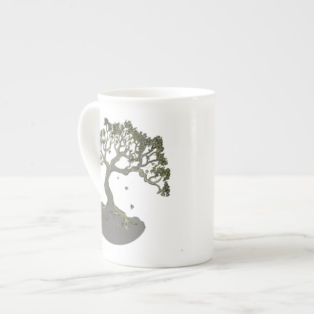 Zen Tree~speciality Tasse (Vorderseite Links)