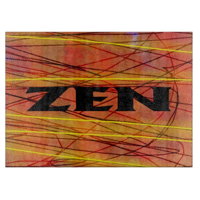 Zen-Trennwand Schneidebrett (Vorderseite)