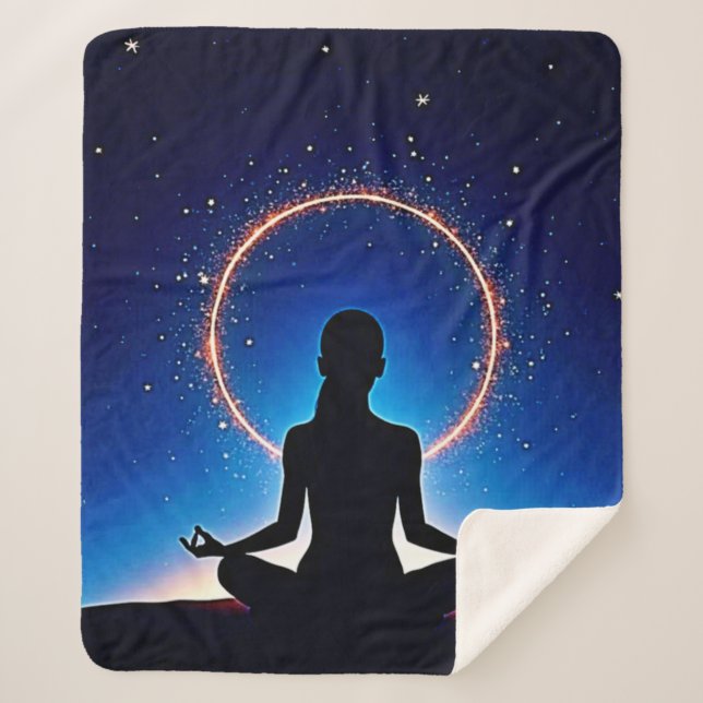 Zen Under Stars: Cosmic Meditation Sherpadecke (Vorderseite)