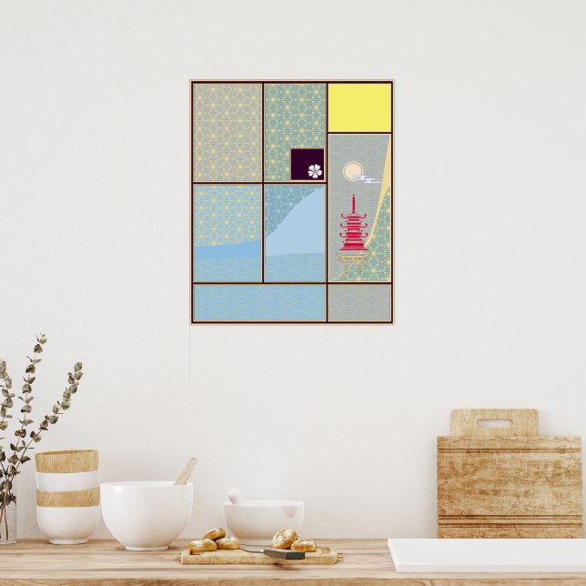 Zen-Verordnung Poster (Küche)
