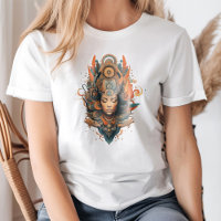 Zen Vibes Spirituelle Yoga Meditationsgöttin