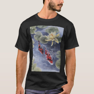 Zen Wassergarten Lotos T-Shirt