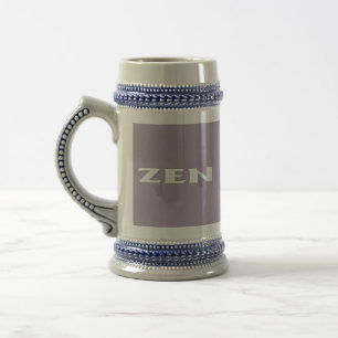 Zen-Weißgraustein Bierglas