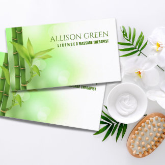 Zen WELLNESS-CENTER Salon Aromatherapie Massagethe Visitenkarte