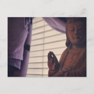Zen-Window-Postkarte Postkarte